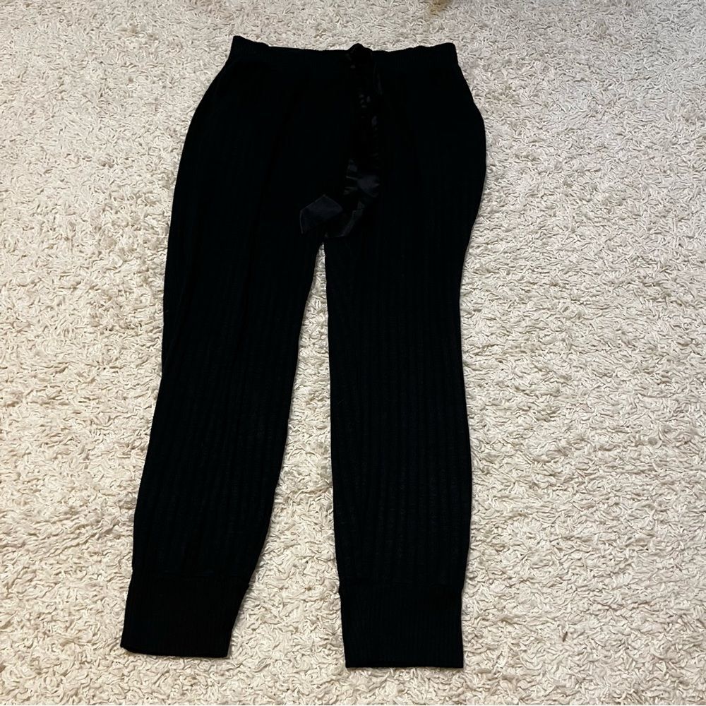Abercrombie and Fitch Black Pajama Pants size Large